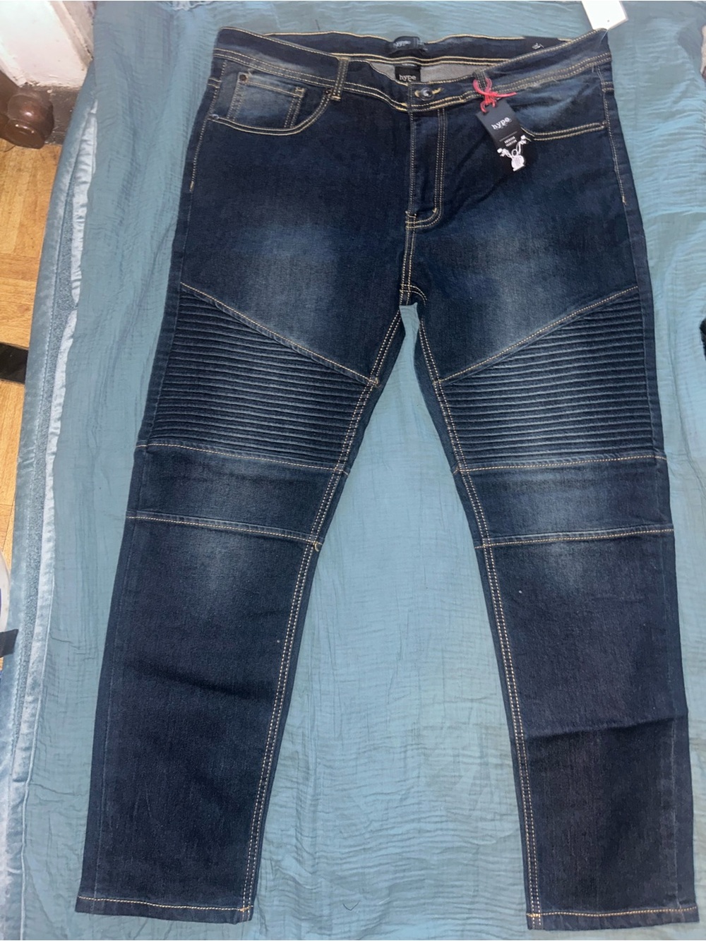 Moto skinny jeans for young boys